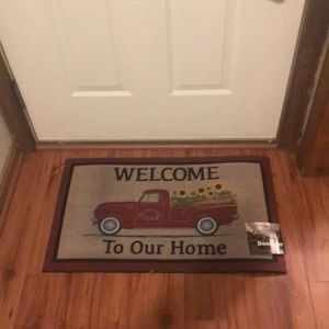 ✨NWT✨ Welcome Truck Door Mat